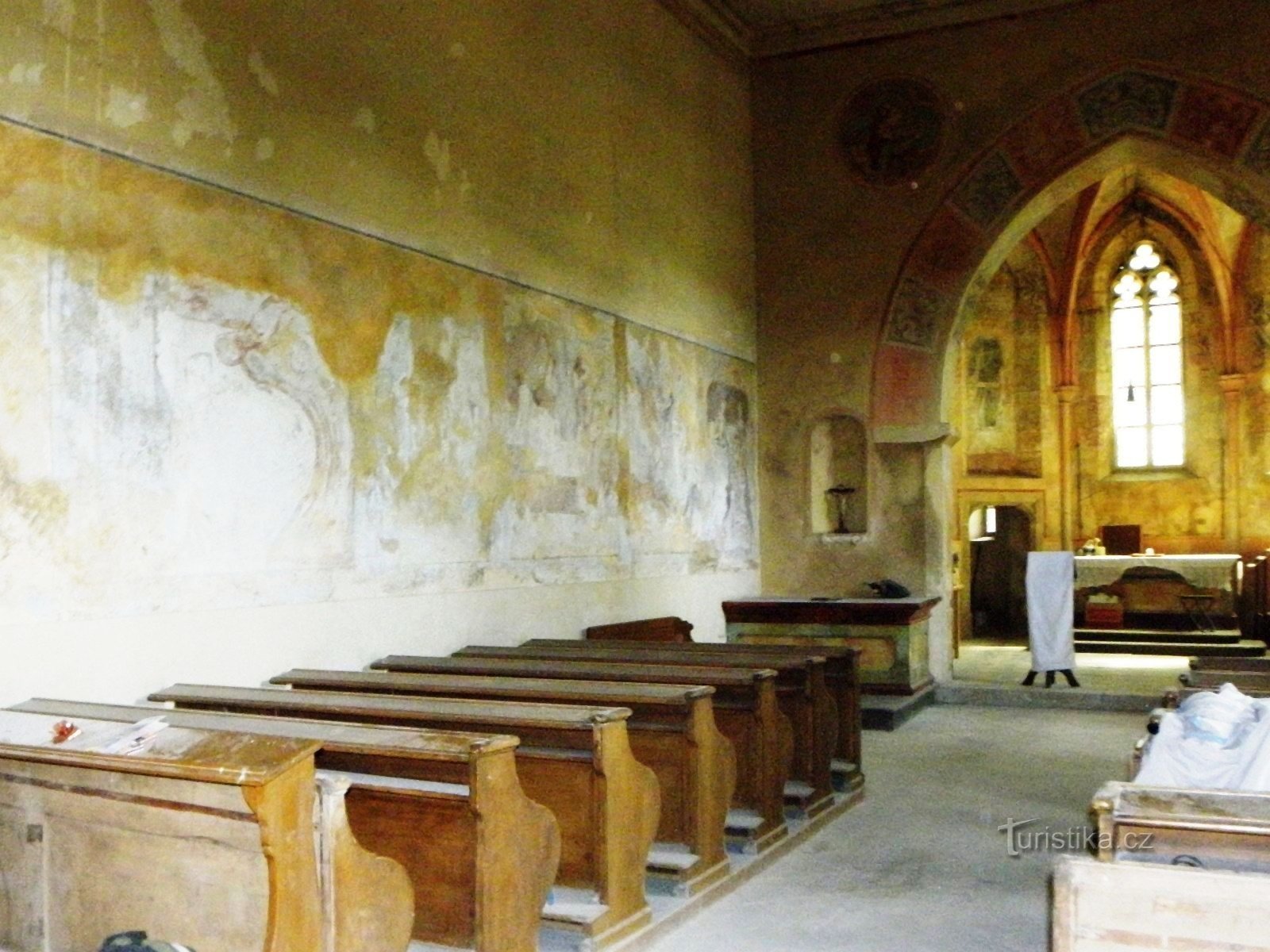 Černovičky, St. Vavřinec, interieur