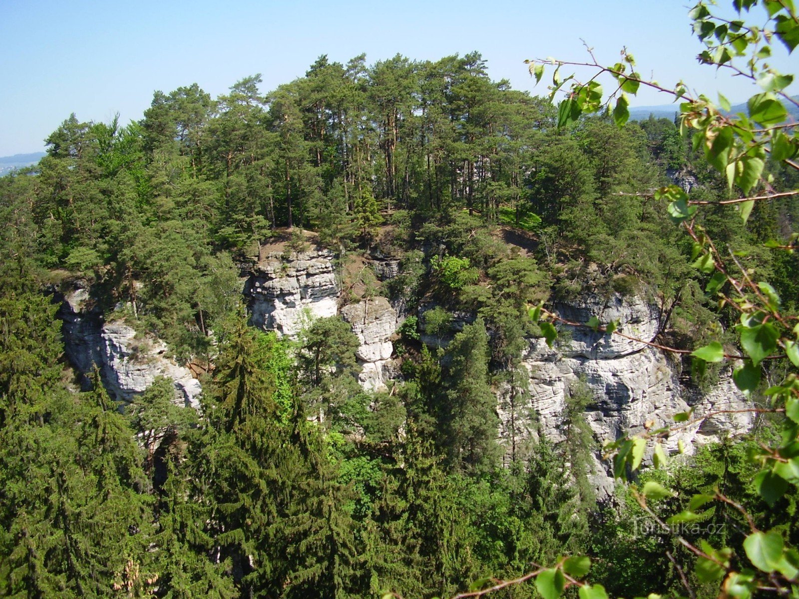 Devil's hand from the vantage point