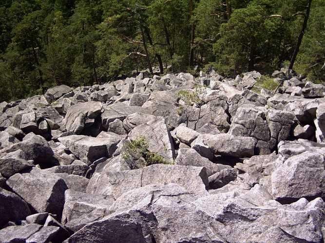 Čertova stěna - Luč