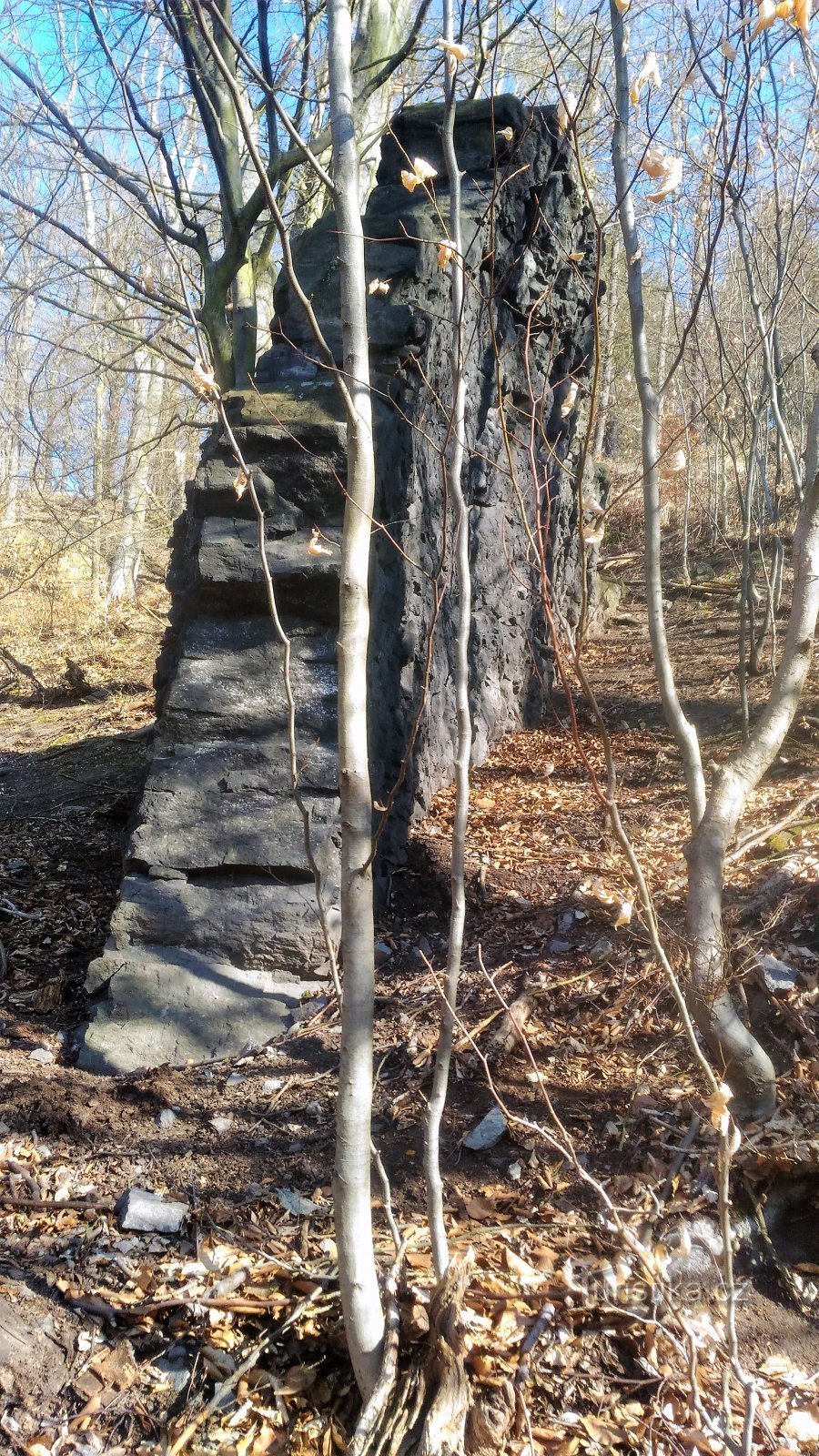 Le Mur du Diable près de Suletica