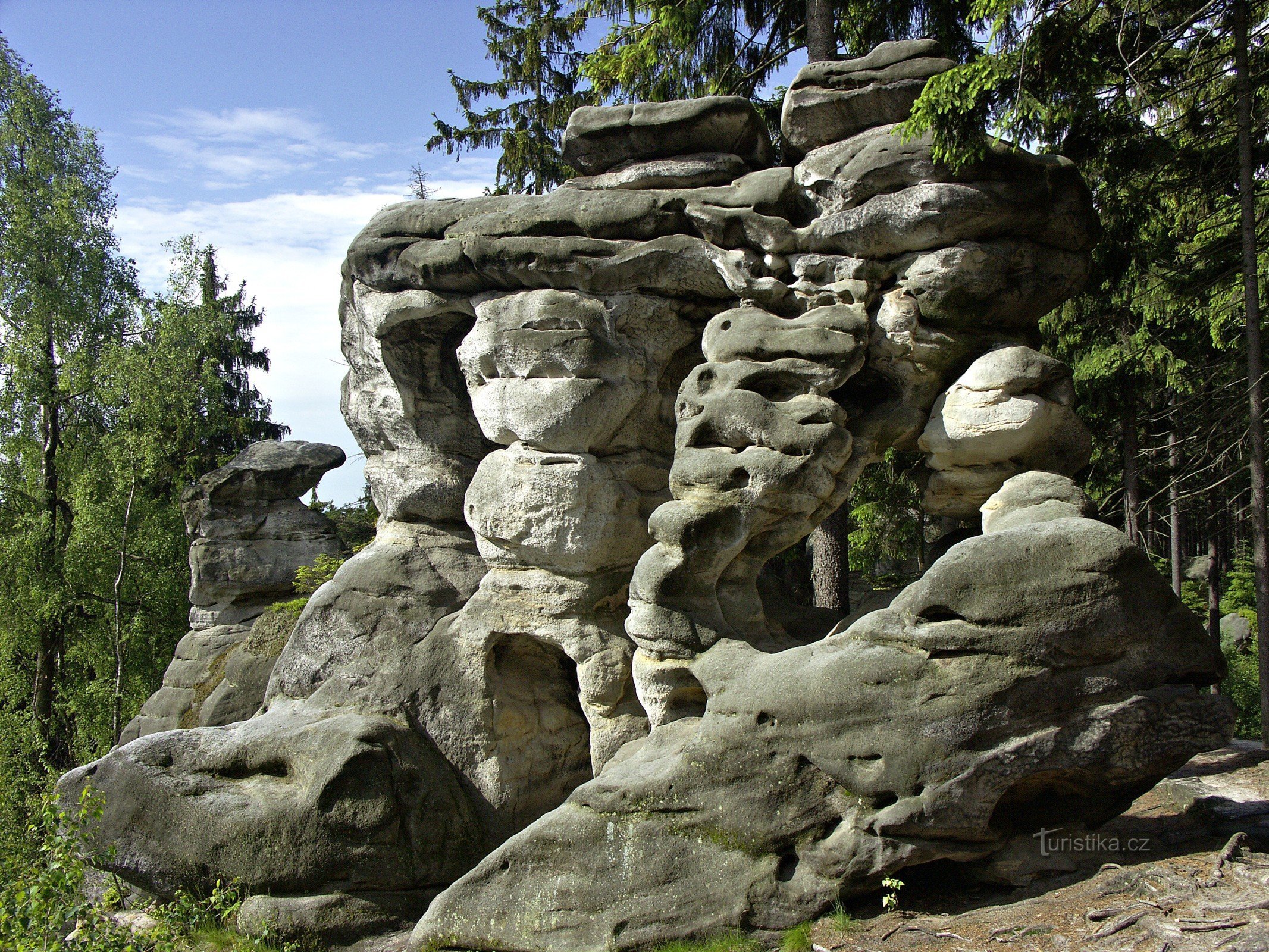 Devil's car on Ostaš