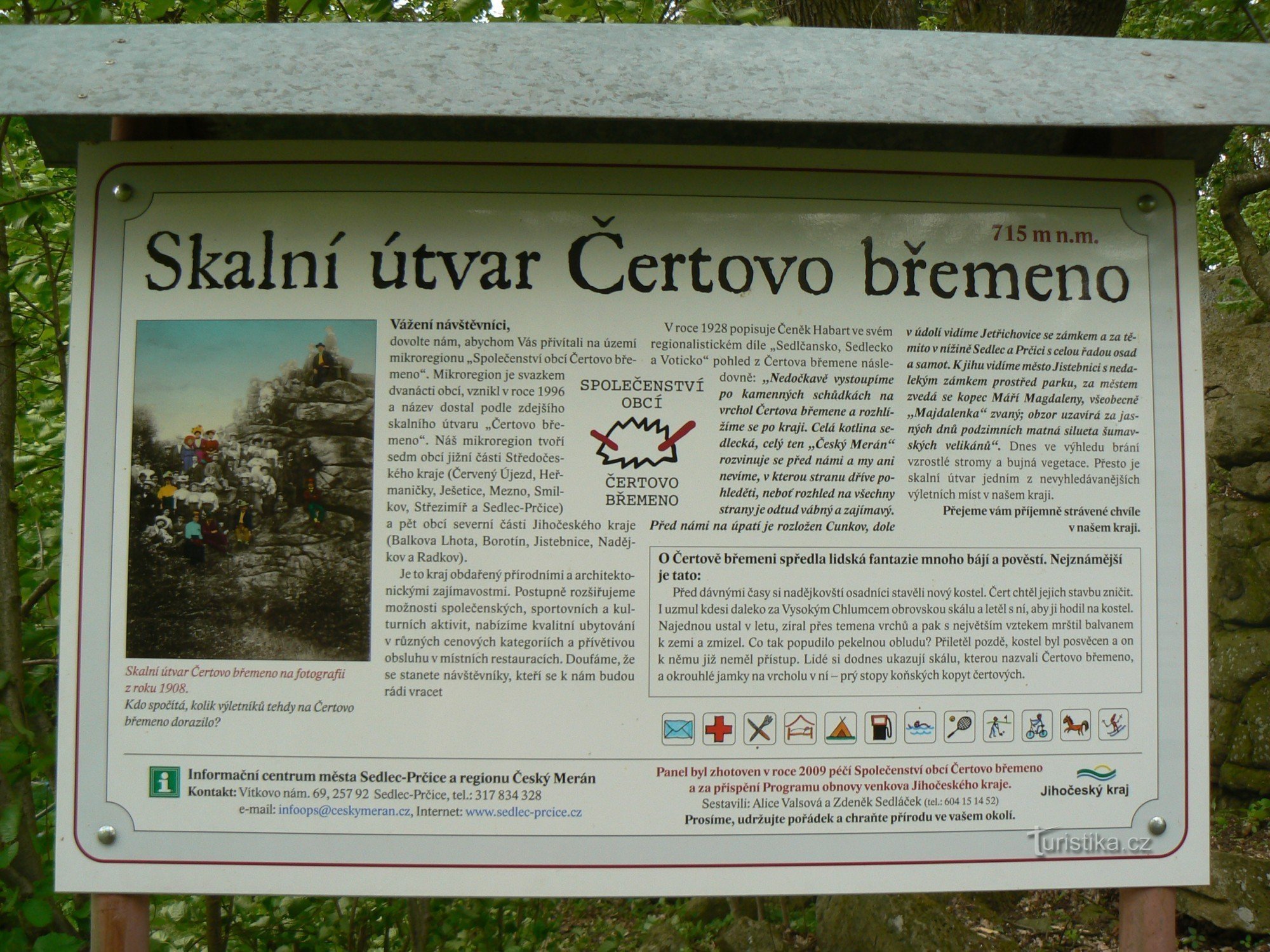 The devil's burden, Jistebnická vrchovina