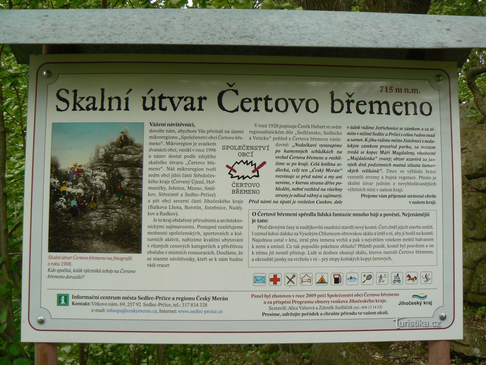 Čertovo břemeno, Jistebnická vrchovina