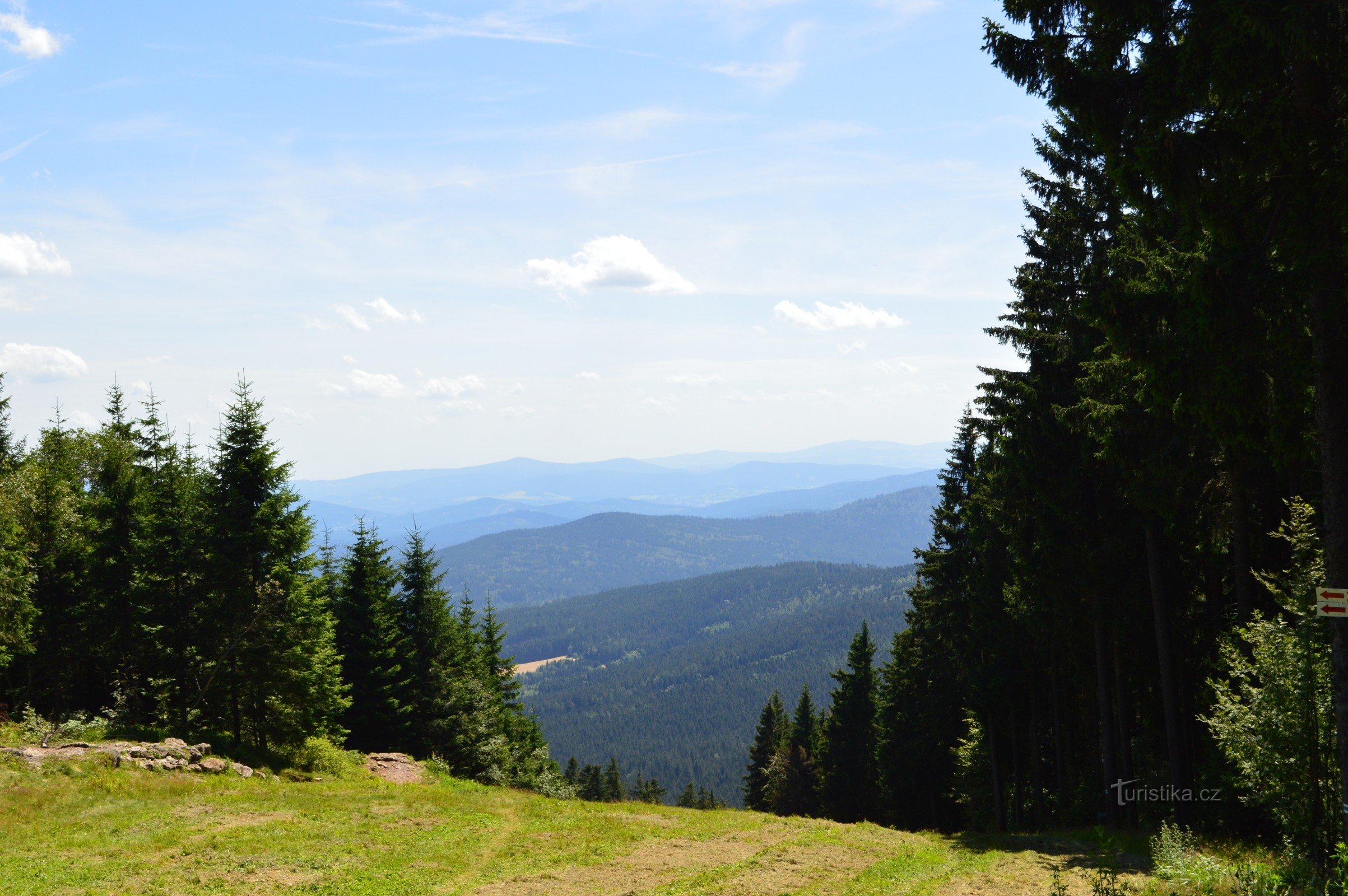 Čertovo jezero, Špičák, Černé jezero und Bílá strž