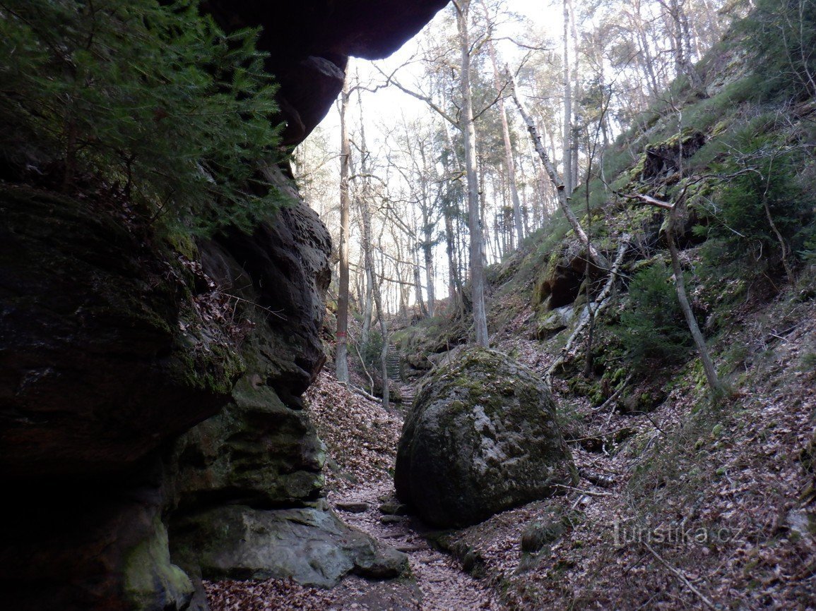 Escaliers du diable ou de pierre