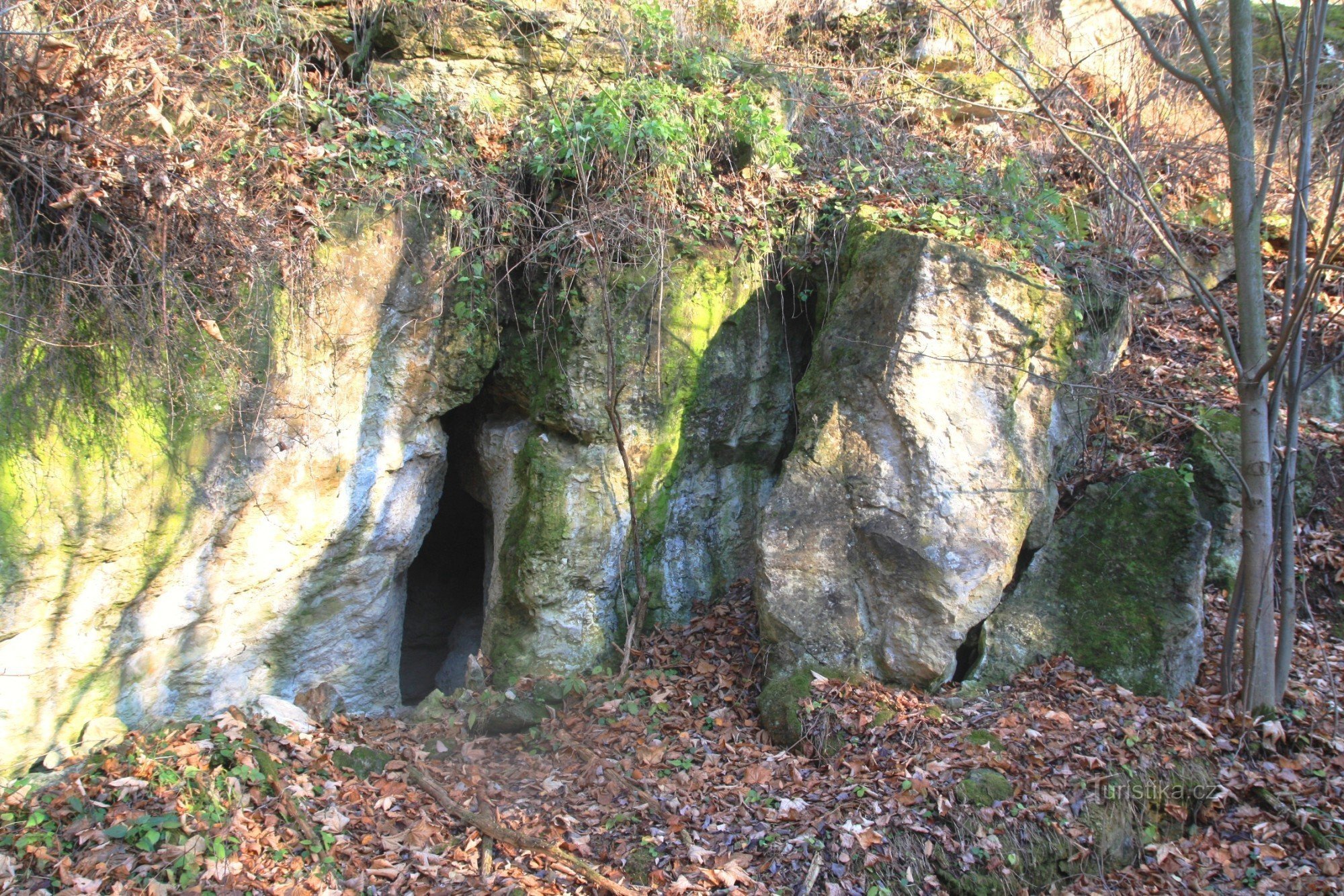 Diabelskie dziury w pobliżu miejscowości Běla nad Svitavou