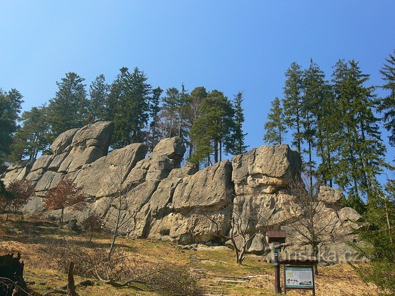 Les rochers du diable