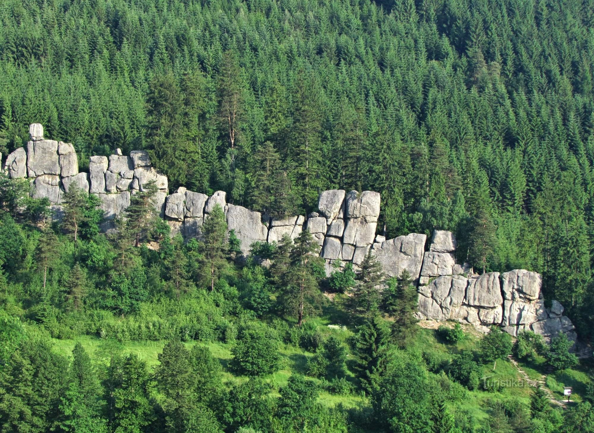 Les rochers du diable