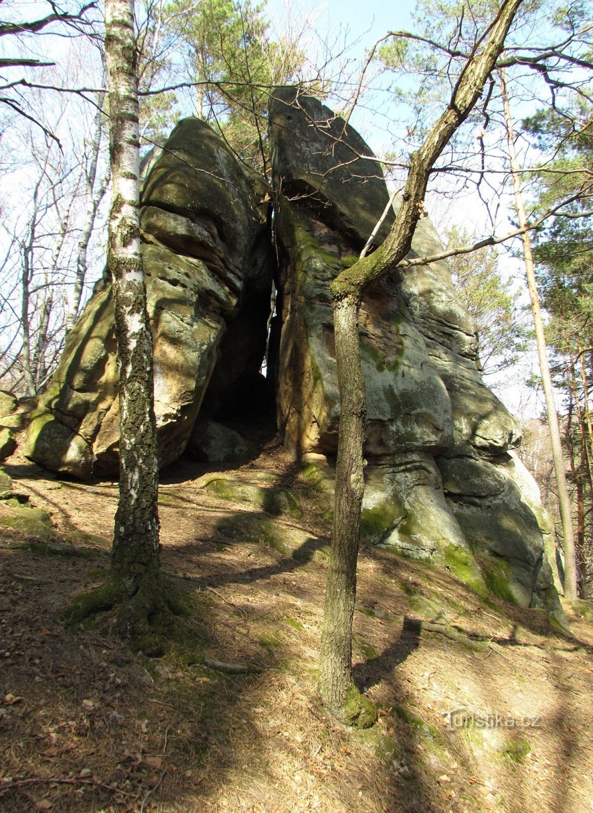 Rocas del diablo cerca de Fryšták