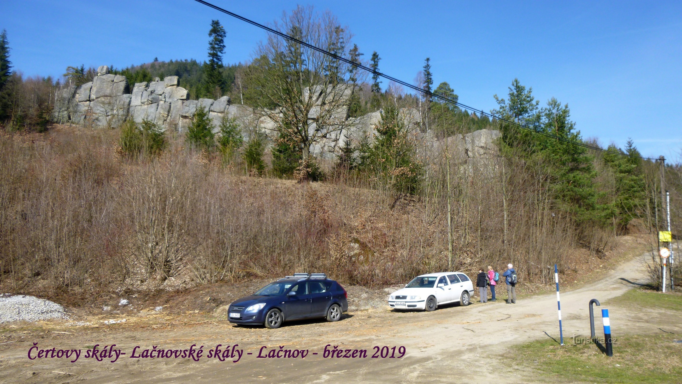 Les rochers du diable près de Lidečko