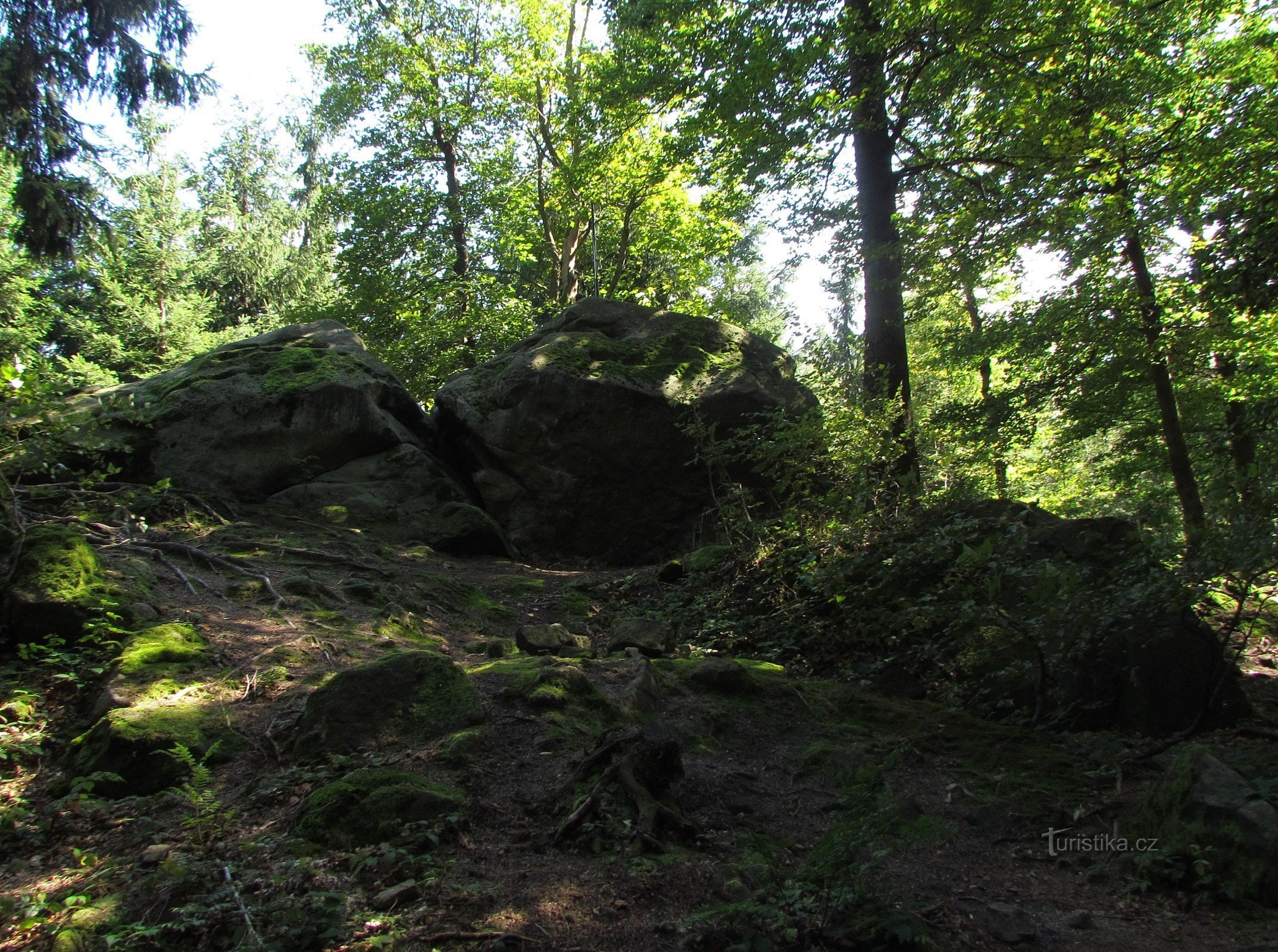 La Piedra del Diablo en Klášťov