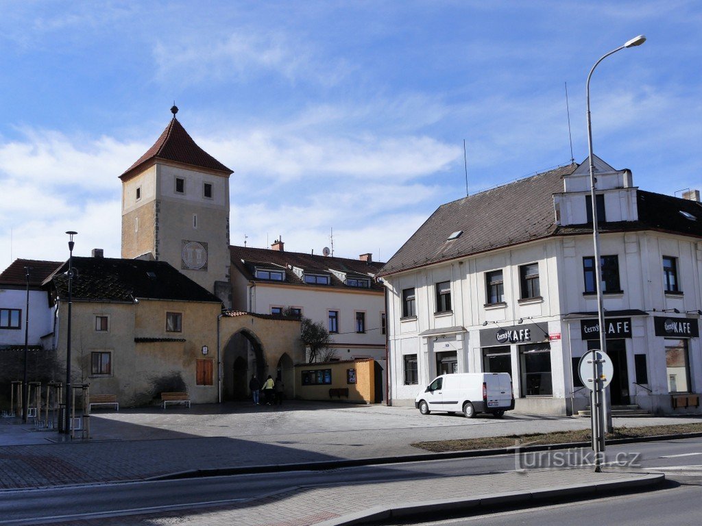 Das Rote Tor in Horaždovice