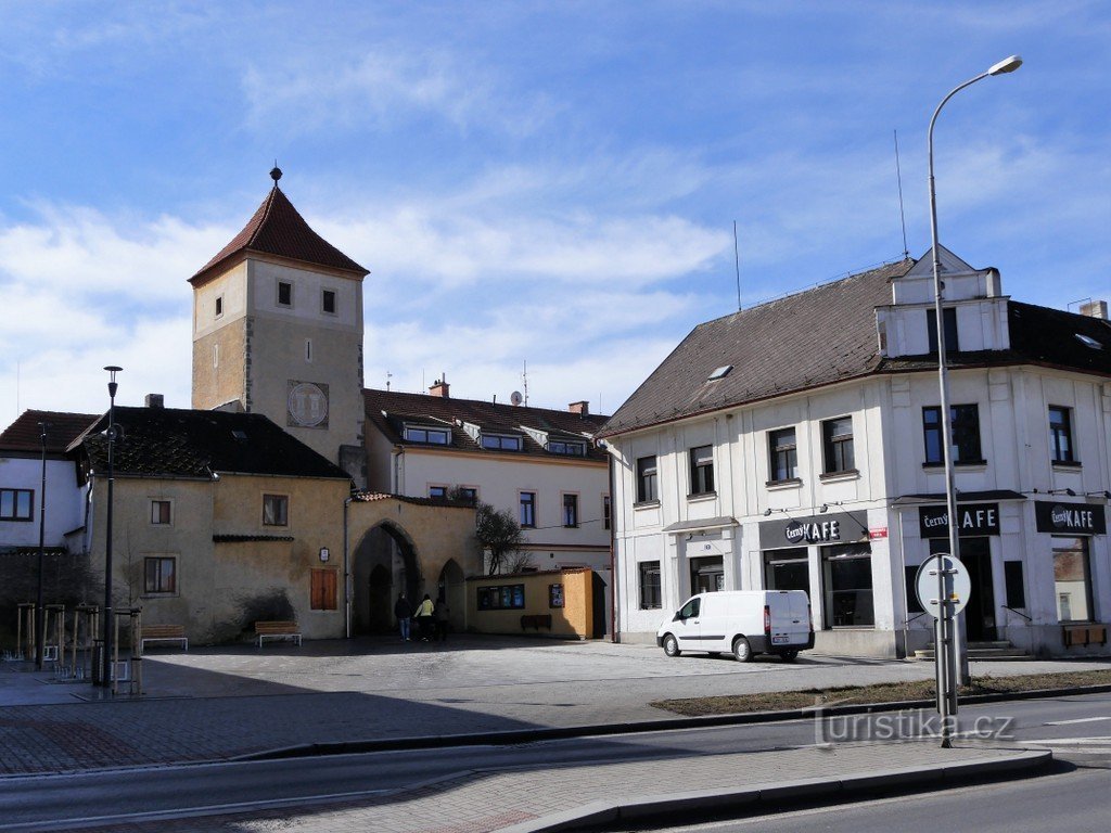 A Vörös Kapu Horaždovice-ban