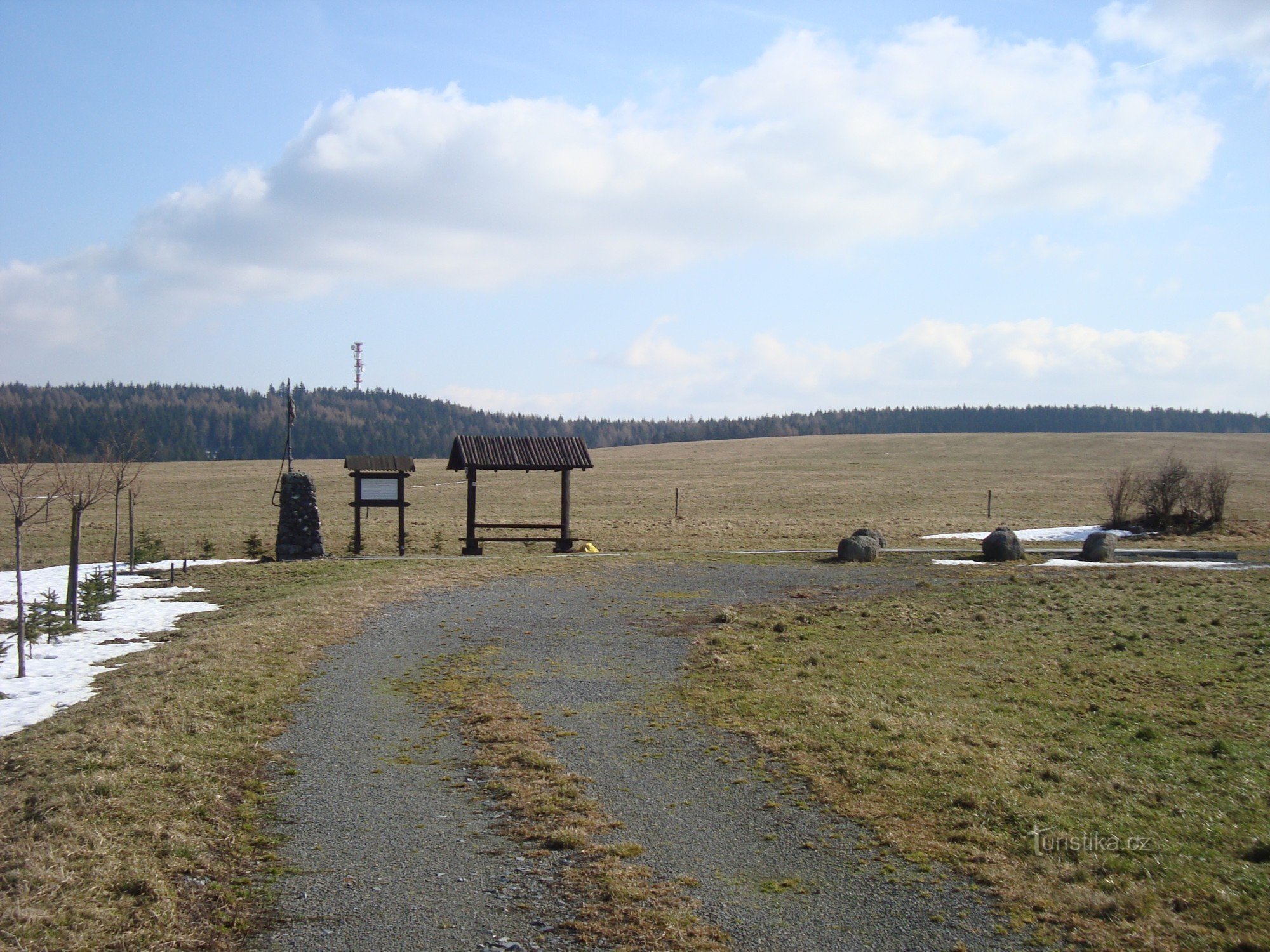 Červená hora-Tjekkisk-tysk forståelses vej-Foto: Ulrych Mir.