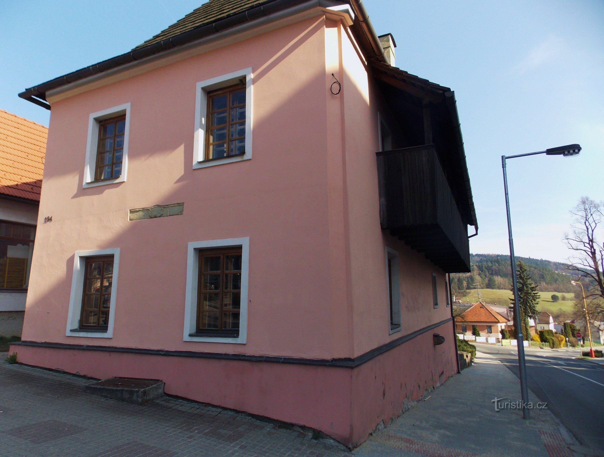 Röda huset, det andra föremålet för museet i Valašské Klobouky