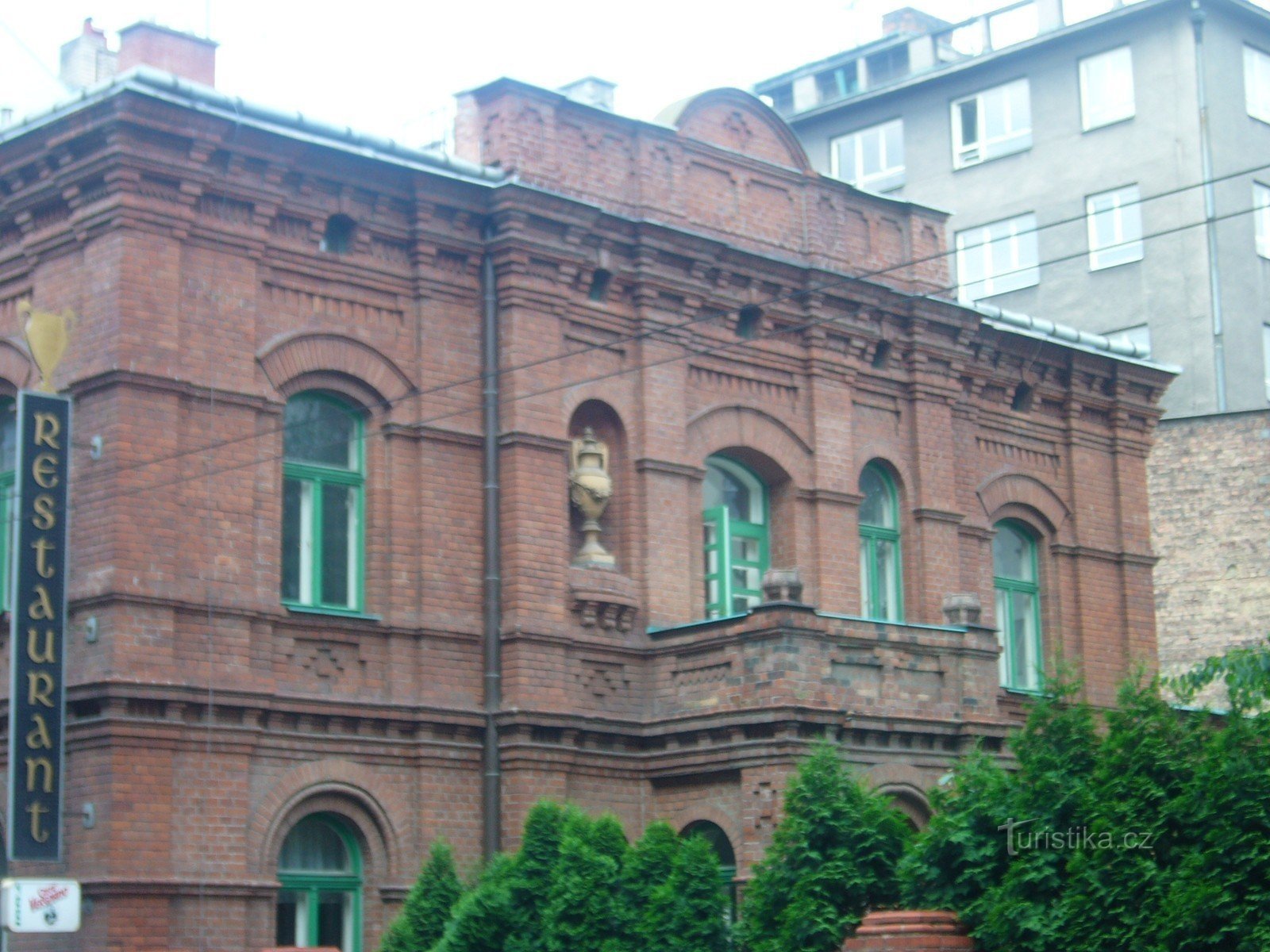 The Red House on Sokolská Street