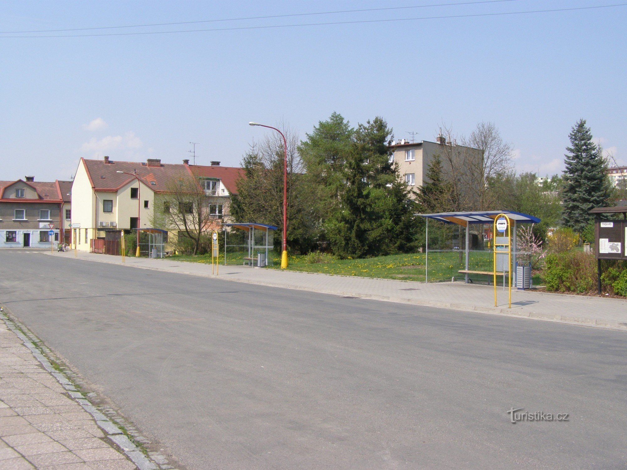 Červený Kostelec - bus station