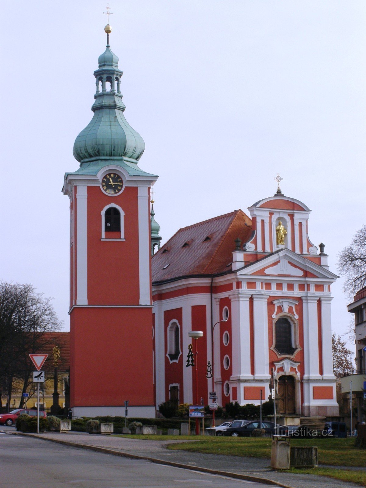 Červený Kostelec - kostel sv. Jakuba Většího