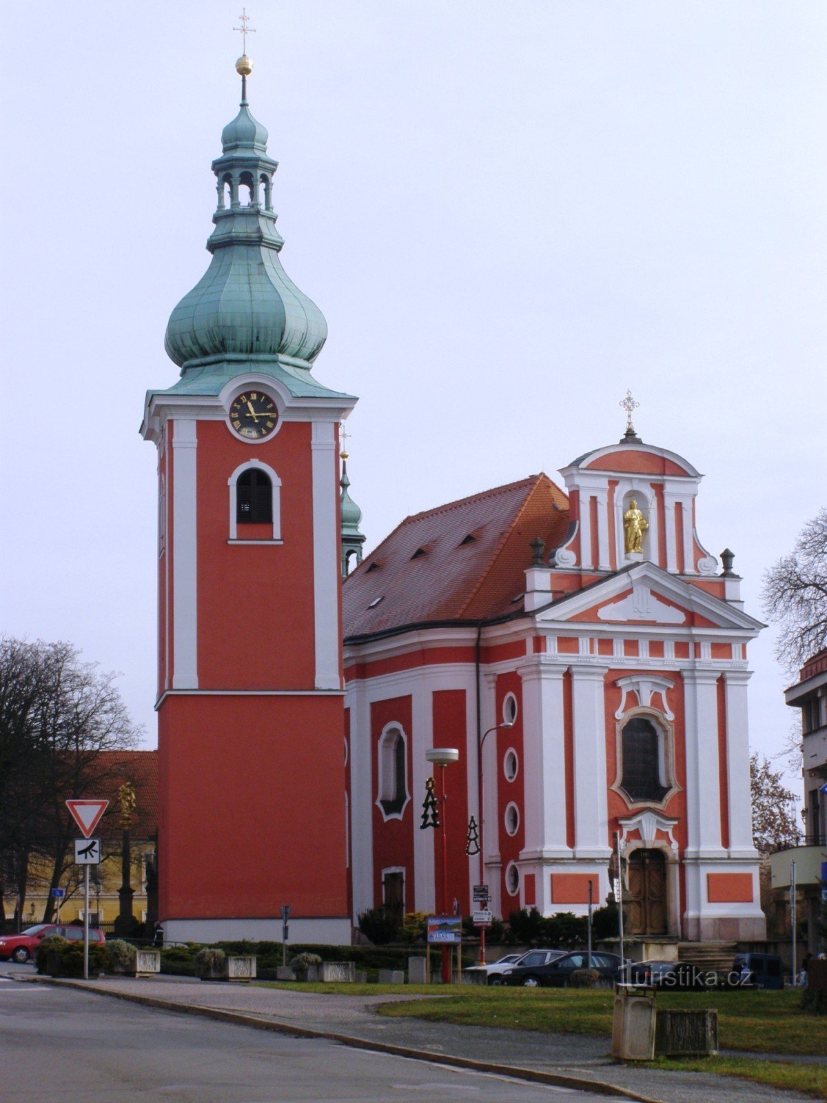 Červený Kostelec – kościół św. Jakub Większy