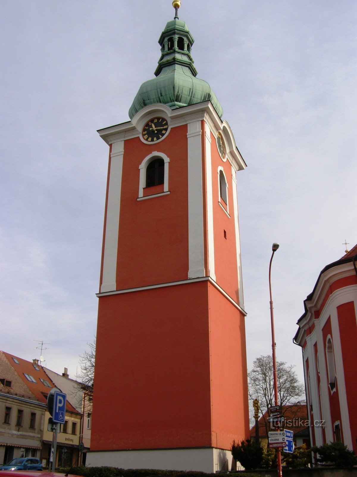Červený Kostelec - iglesia de St. Jacob el Mayor