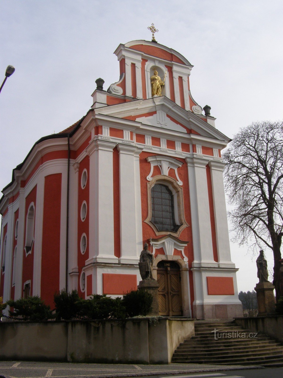 Červený Kostelec - kyrkan St. Jakob den Större
