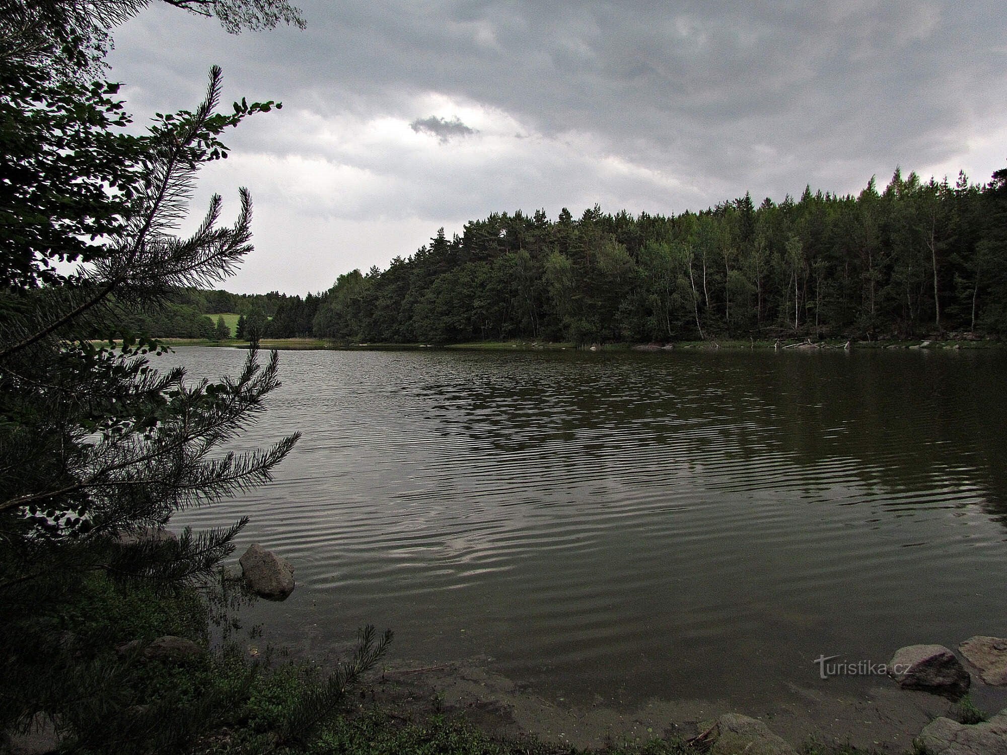 Czech Canada - Panský rybník behind Stoječín