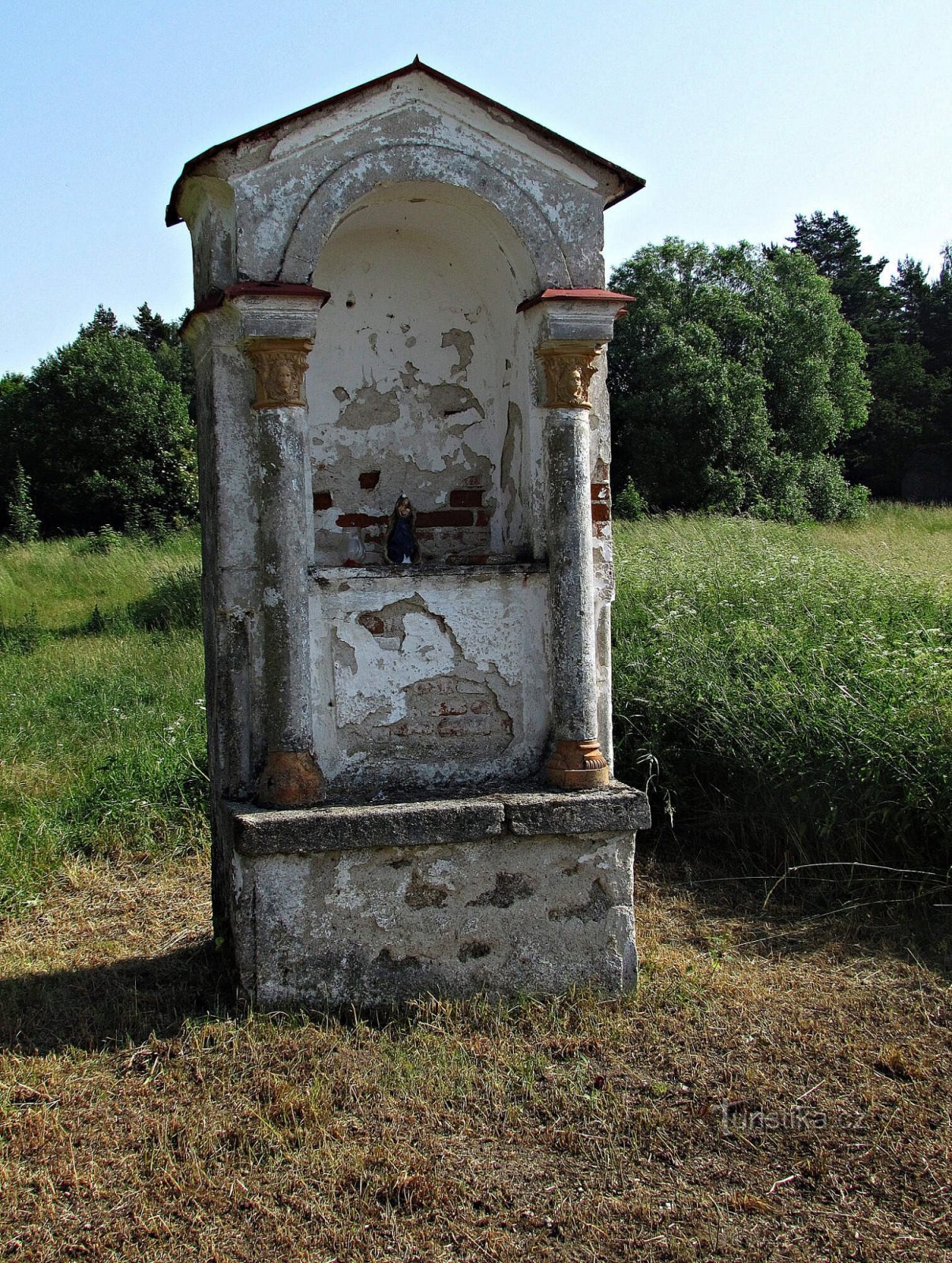 Češka Kanada - kapelica u niši iza Stálkova