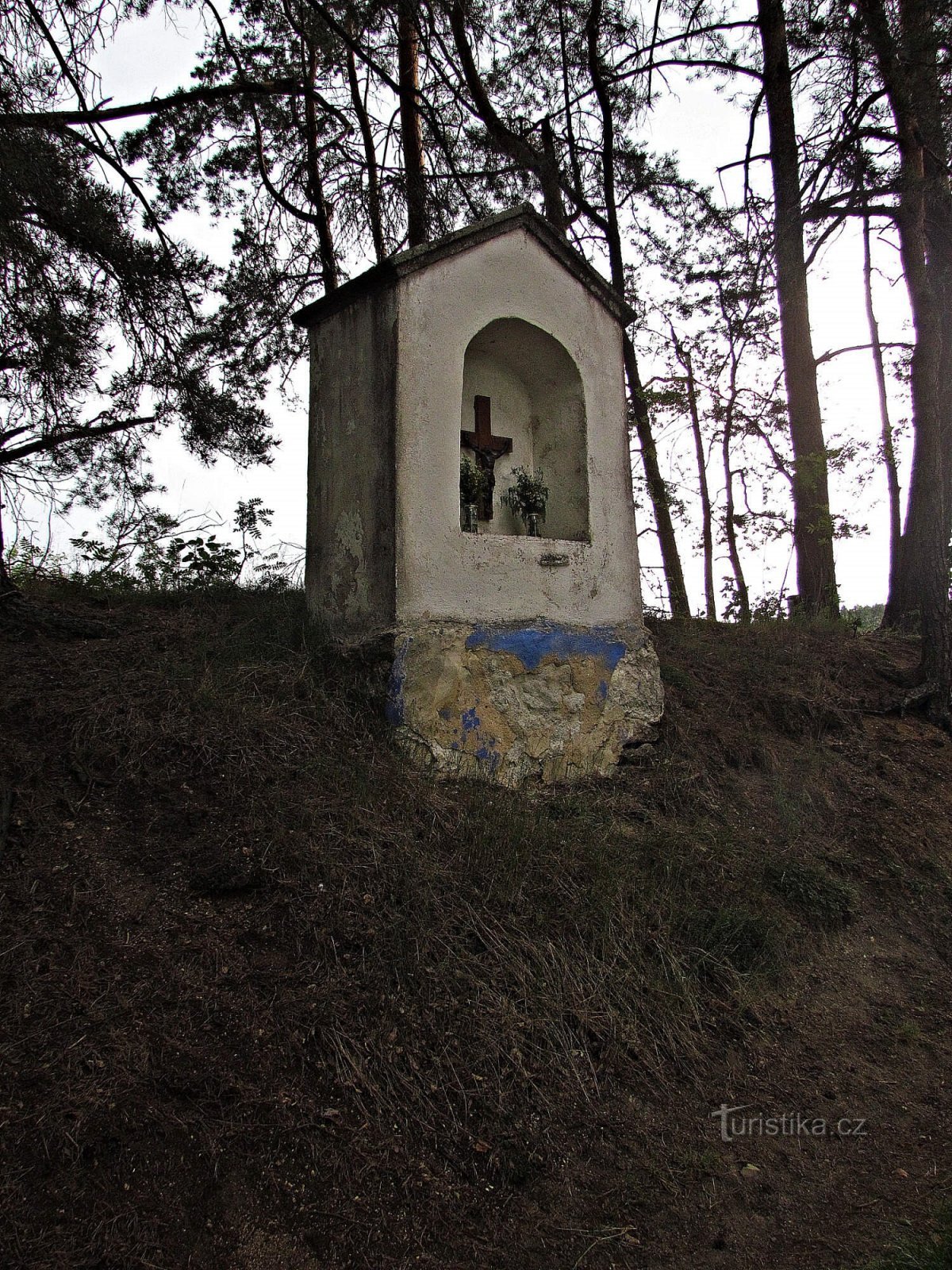 Tschechisches Kanada - Nischenkapelle hinter Stoječín