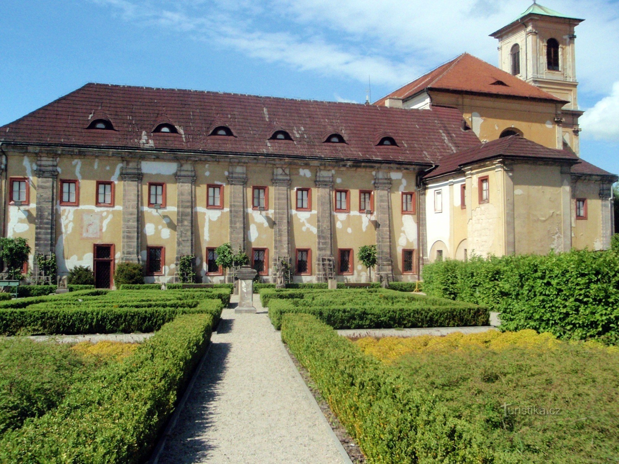 Česká Lípa - Jardin du monastère