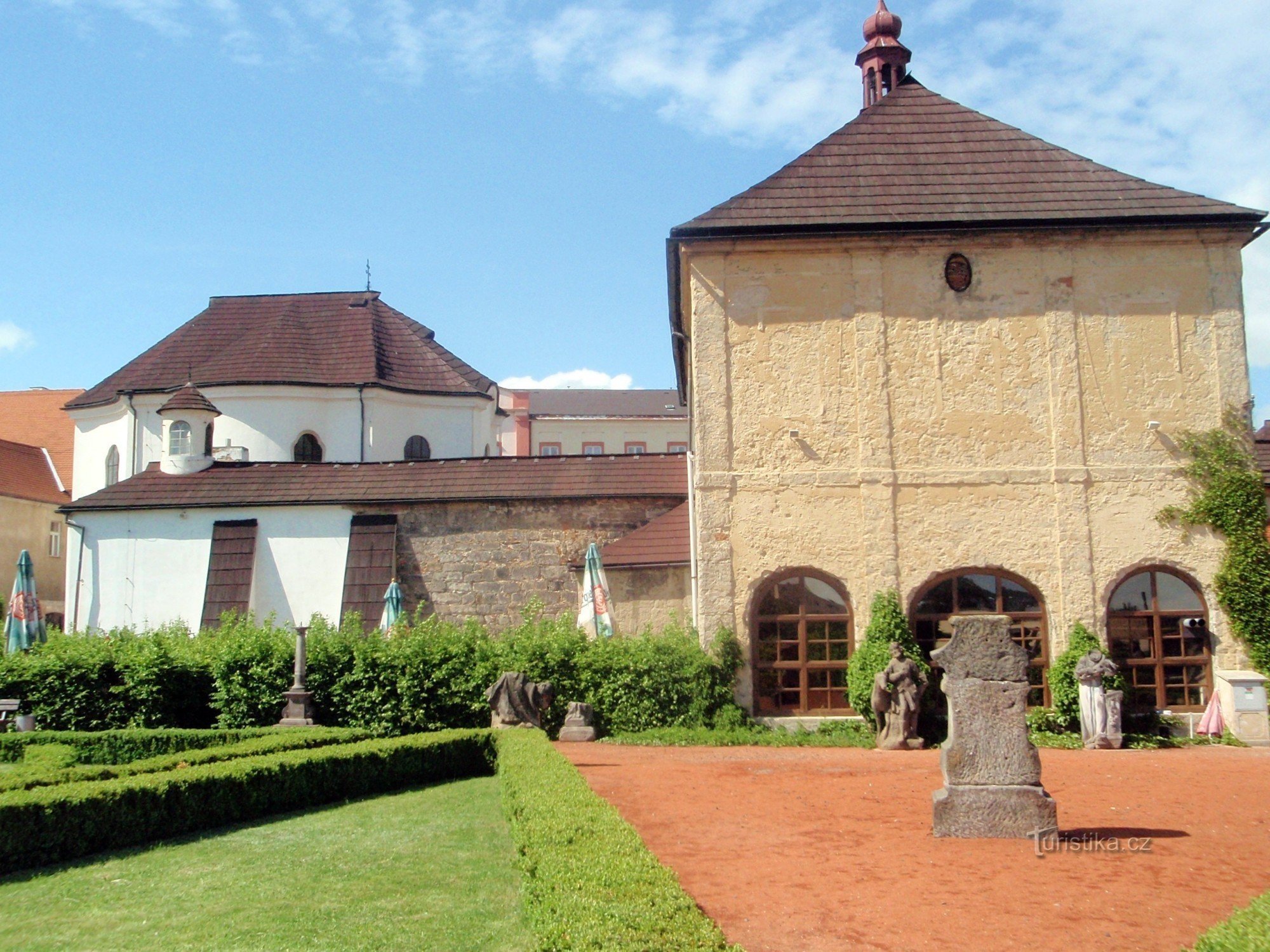 Česká Lípa - Giardino del monastero