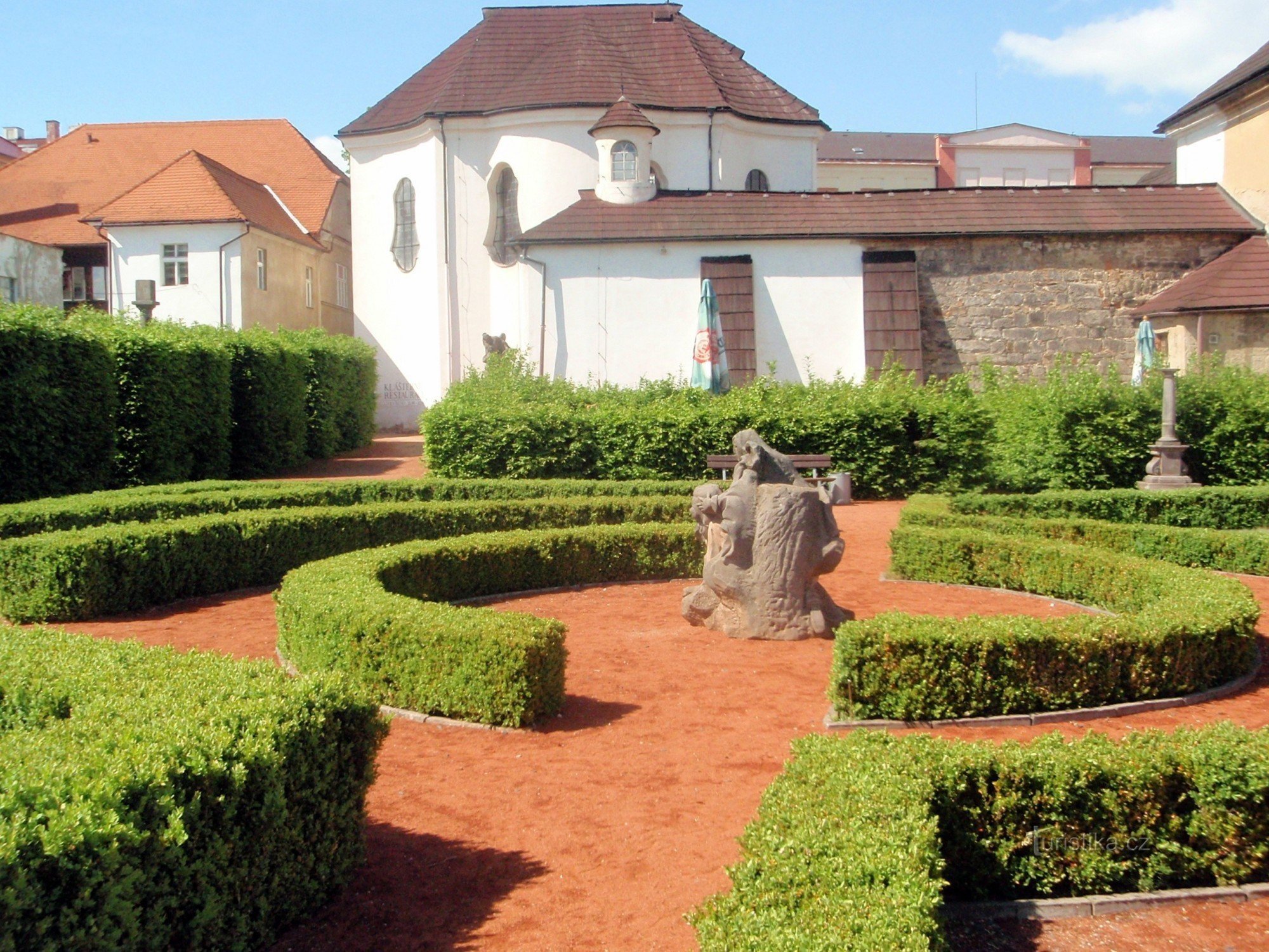 Česká Lípa - Giardino del monastero