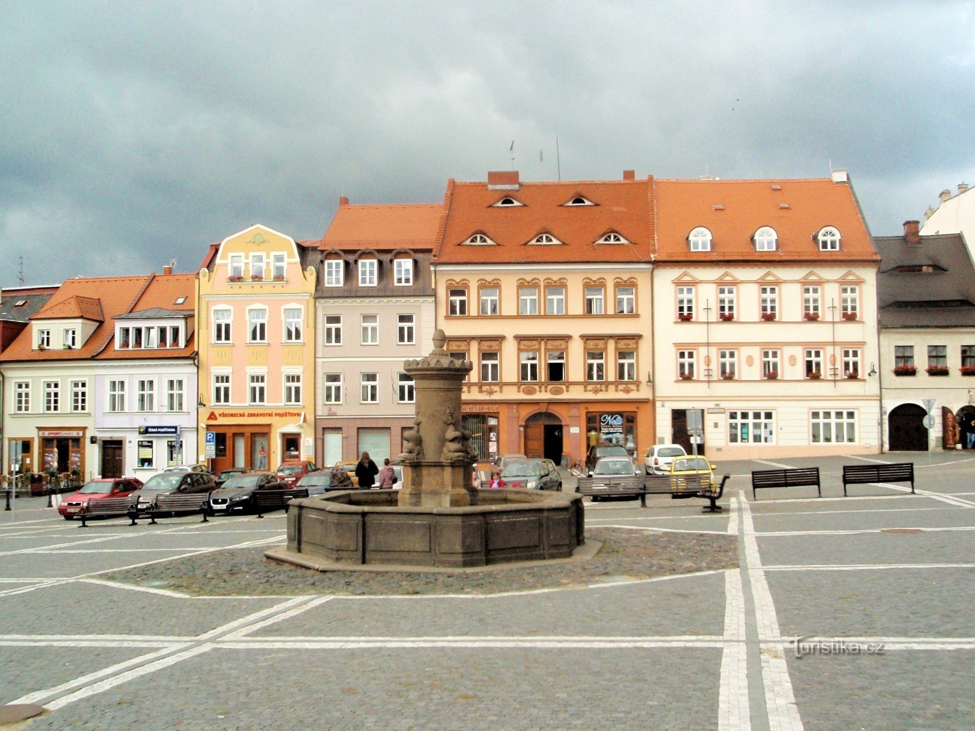 Česká Lípa - náměstí T.G.Masaryka