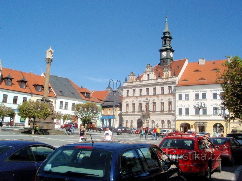 Česká Lípa - plac TG-Masaryka