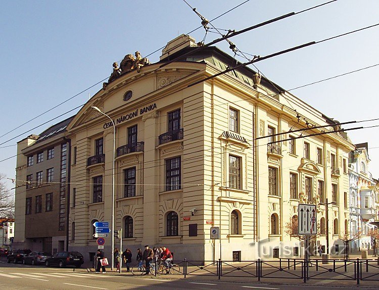 Tšekin keskuspankki - České Budějovice
