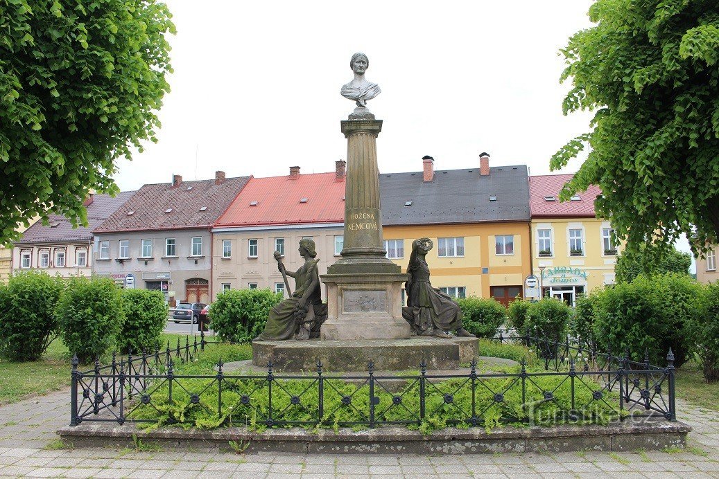 Česká Skalice, monument to Bozena Němcová