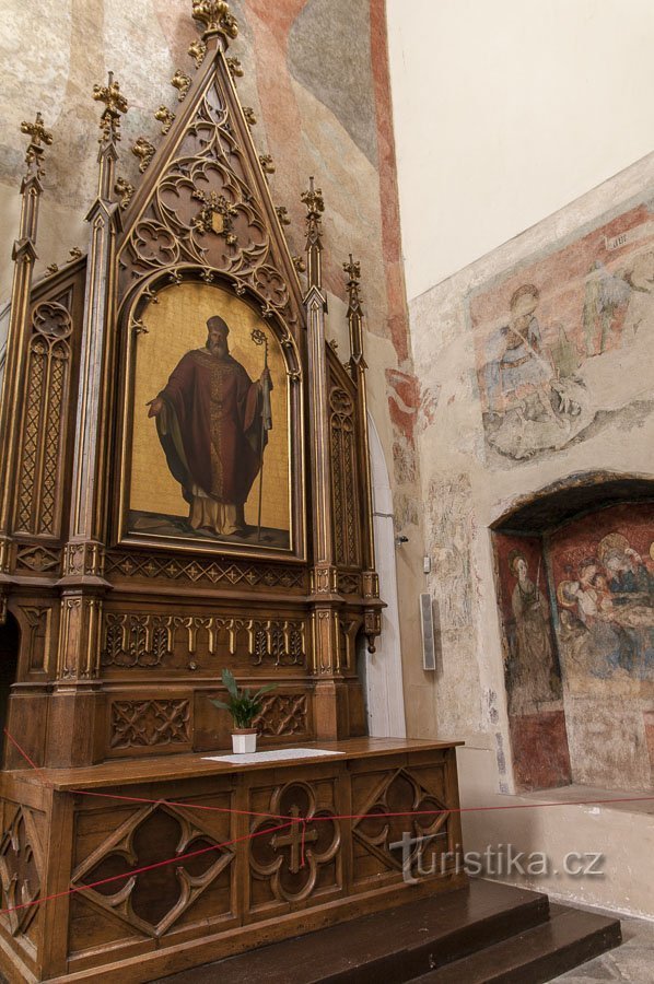 České Budějovice – Modelli eptici nella chiesa del monastero