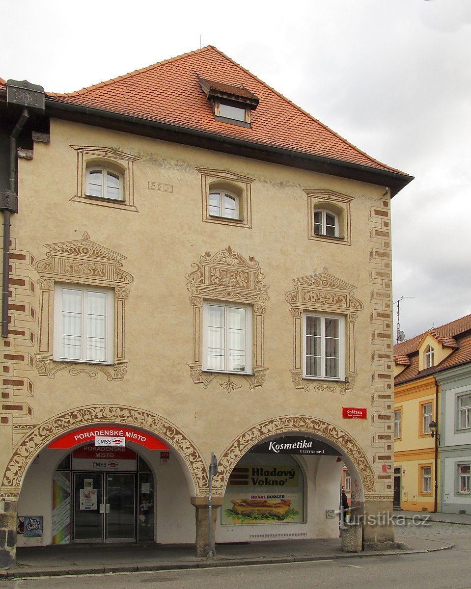 České Budějovice - Nhà của Kneisl