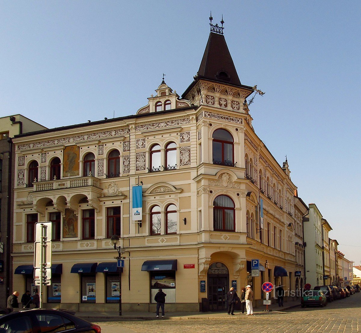 ﻿Czeskie Budziejowice - dom Kristinusa