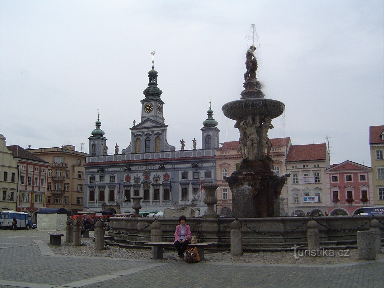 České Budějovice - piazza