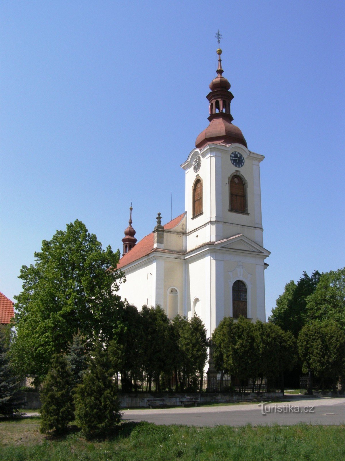 České Meziříčí - Pyhän Nikolauksen kirkko Catherine