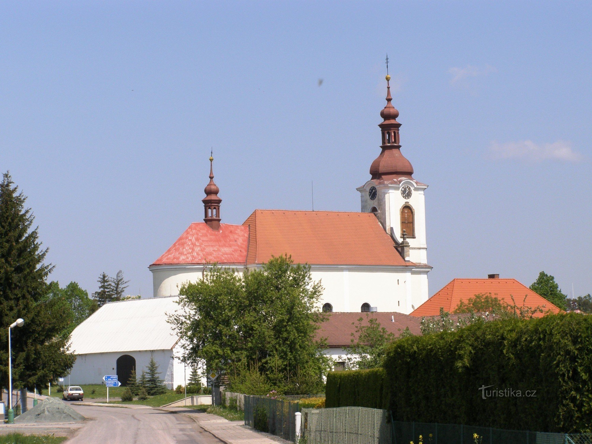 České Meziříčí - Biserica Sf. Catherine