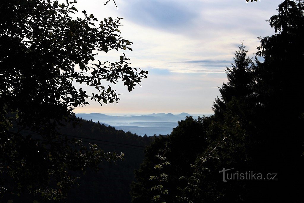 Bohemian Central Highlands at dawn