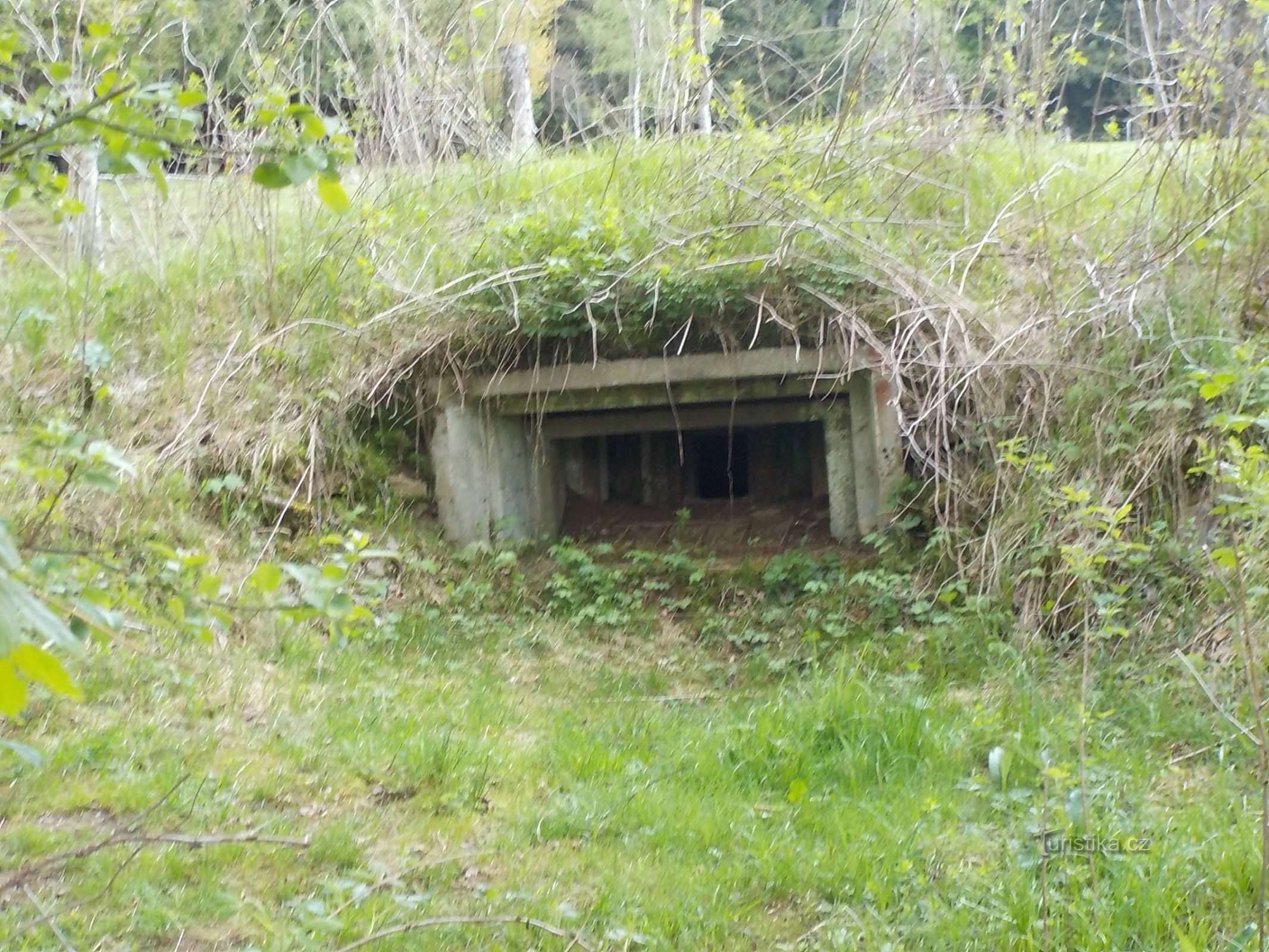 Tschechisch-deutsche Schubkarre aus dem Böhmerwald