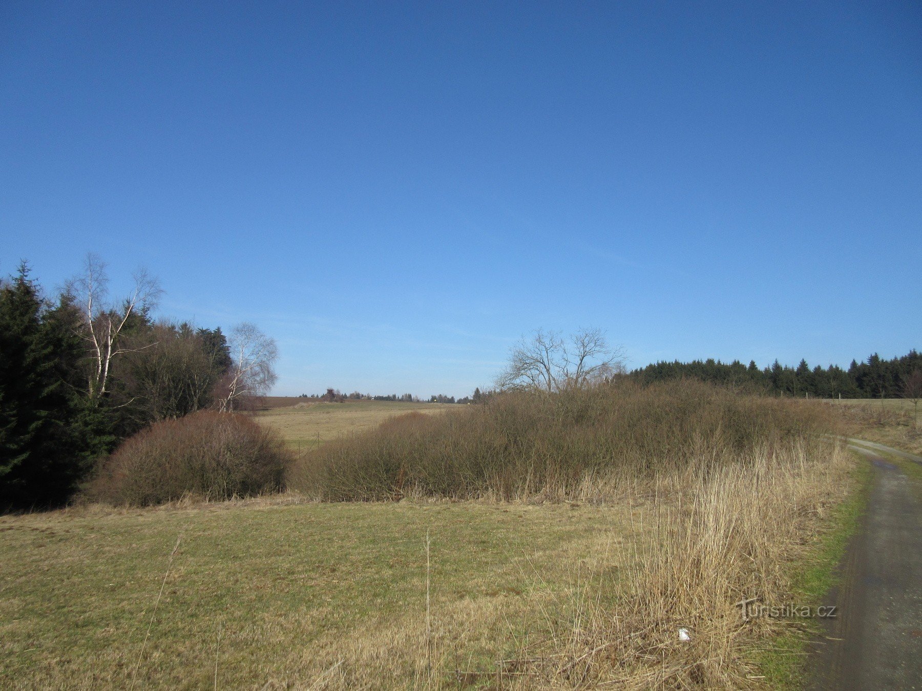 Hautes terres de Bohême-Moravie - Colline Medlov-Nové Měto na Moravá-Harusův-Colline Bednářuv