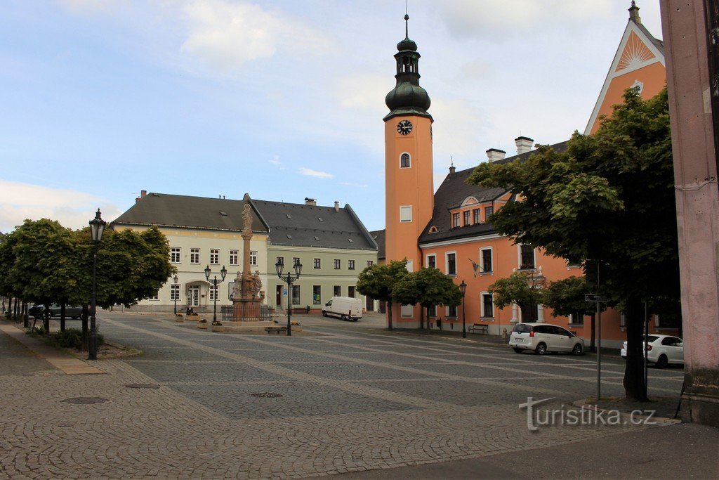 Český Dub, place