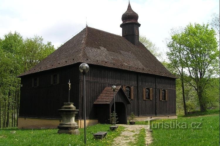 Český Jiřetín：圣彼得教堂施洗约翰