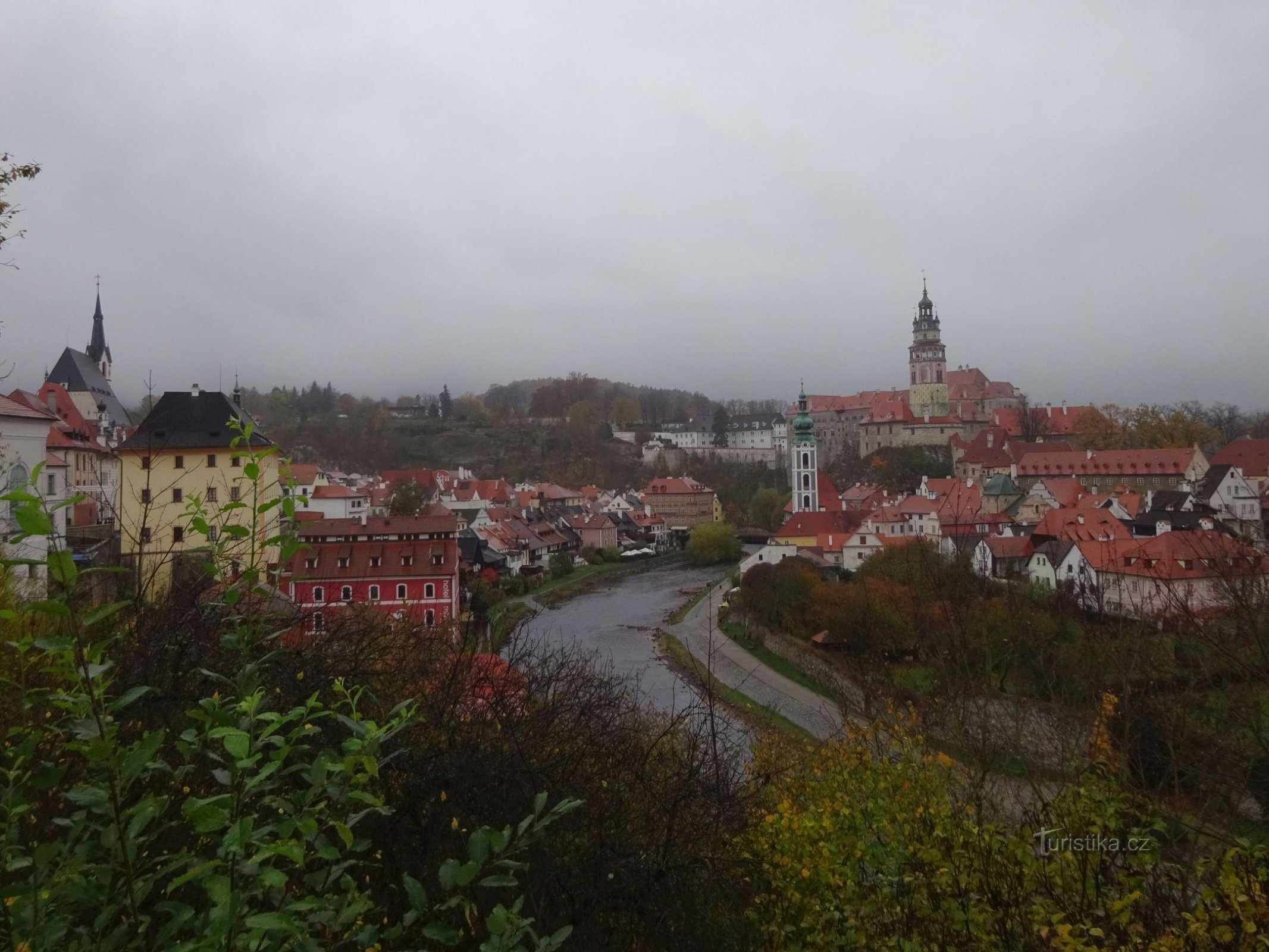 Český Krumlov en de magische rivier de Moldau