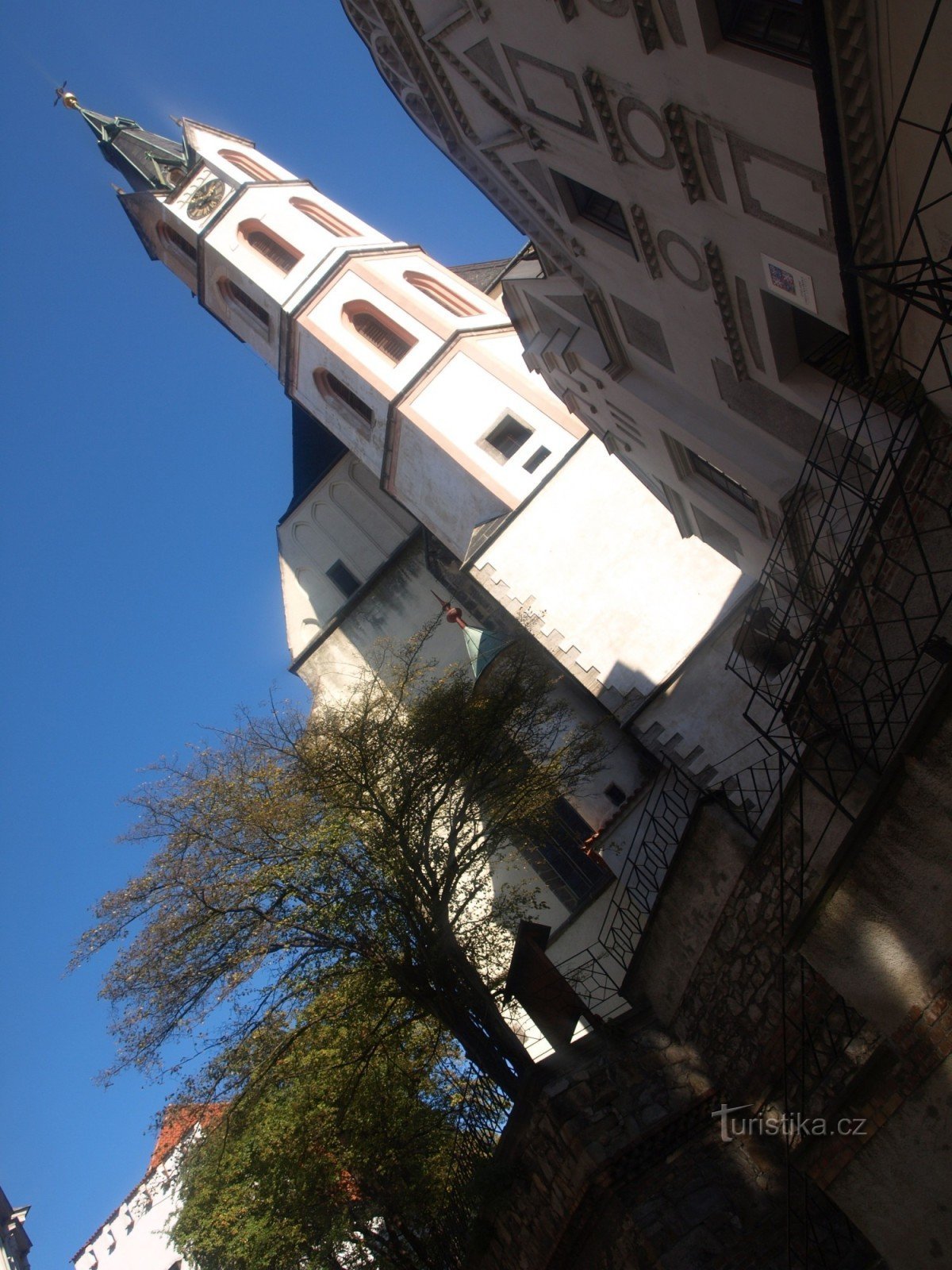 Czeski Krumlov nawet jesienią