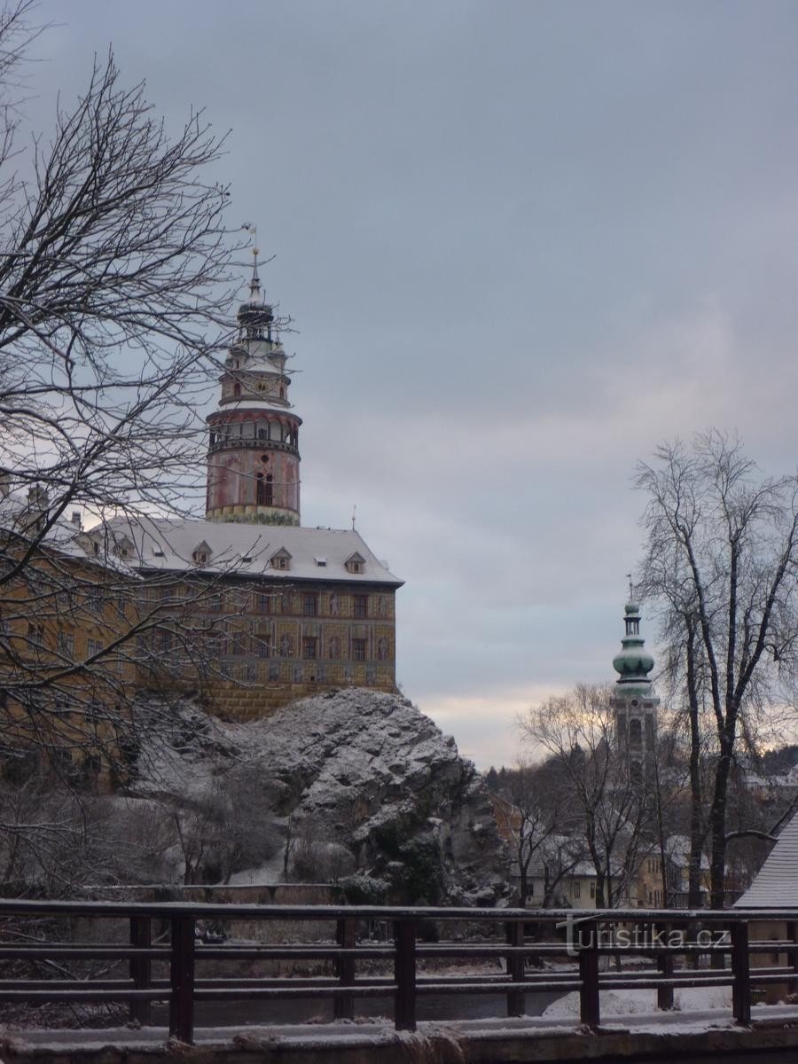Český Krumlov v zimě ? Stojí za to !