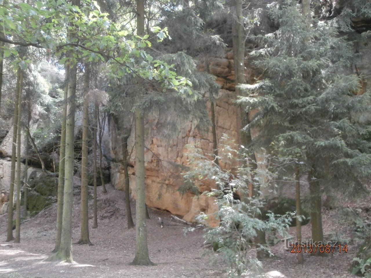 Bohemian Paradise-Borecké 岩石，Rovensko pod Troskami